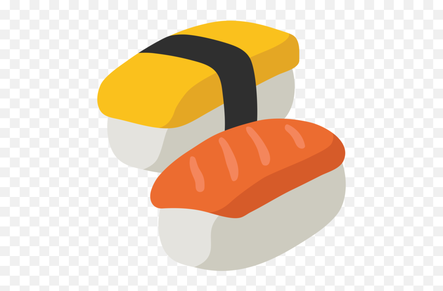 Sushi Emoji - Cartoon Japanese Food Png,Sushi Emoji