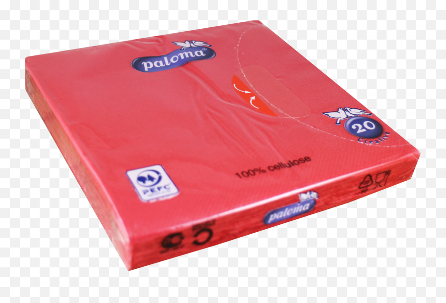 Napkins Red 3 Ply 33cm 20u0027s - Cardboard Packaging Emoji,Red 100 Emoji