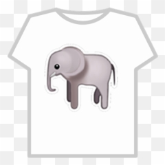 Elephant Emoji T - Roblox Boob T Shirt,Elephant Emoji