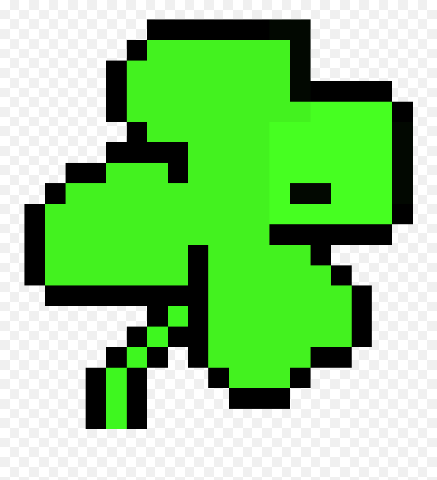 Pixel Art Gallery - Pokemon Gardevoirite Emoji,Four Leaf Clover Emoticon