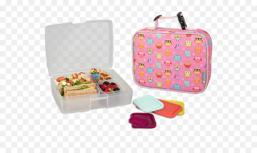 Bentology Complete Lunch Kit With - Lunch Bag And Box Emoji,Emoji Lunch Box