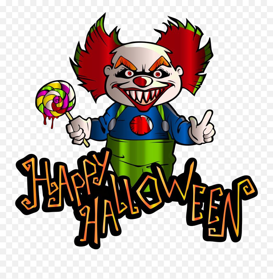 Free Halloween Clown Cliparts Download - Happy Halloween Clown Emoji,Scary Clown Emoji