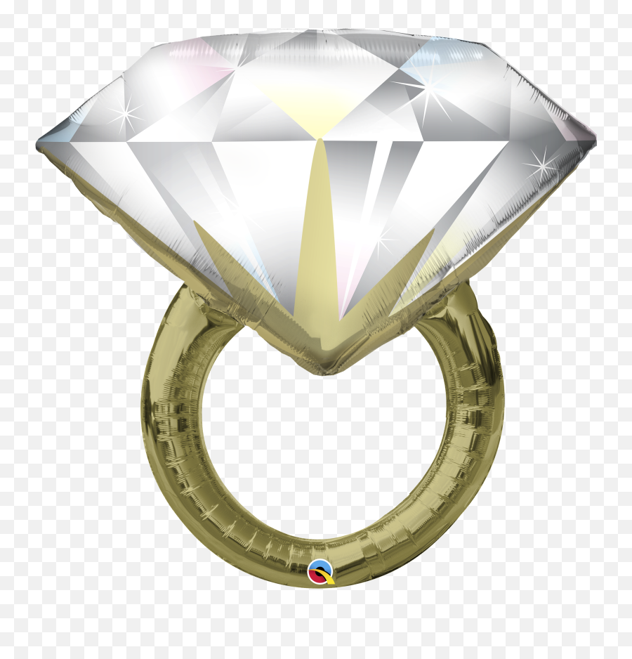 Foil - Diamond Engagement Ring Balloon Emoji,Diamond Emoji