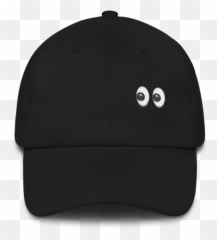 Looking Eyes Emoji - Baseball Cap