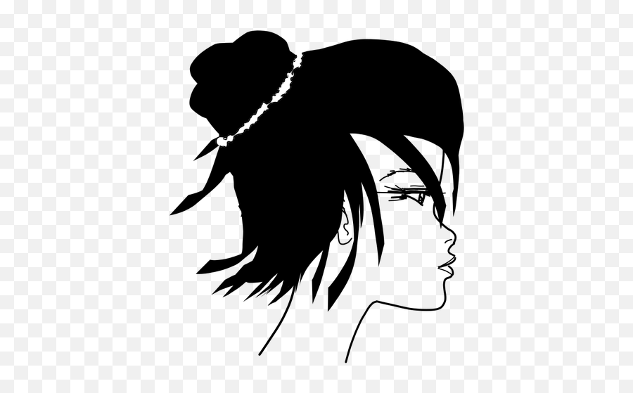 Woman With Bangs - Inkscape Emoji,Emoji Covering Eyes