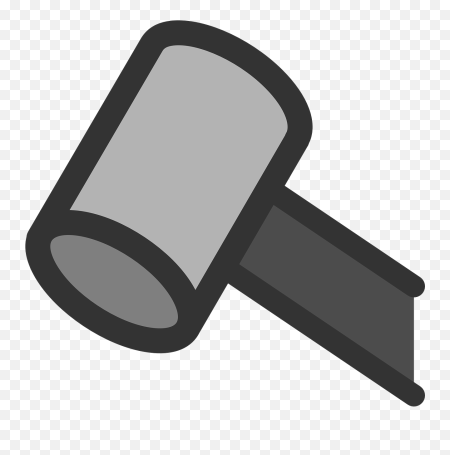 Hammer Tool Auction Judge Hit - Kartun Gambar Palu Emoji,Judge Gavel Emoji