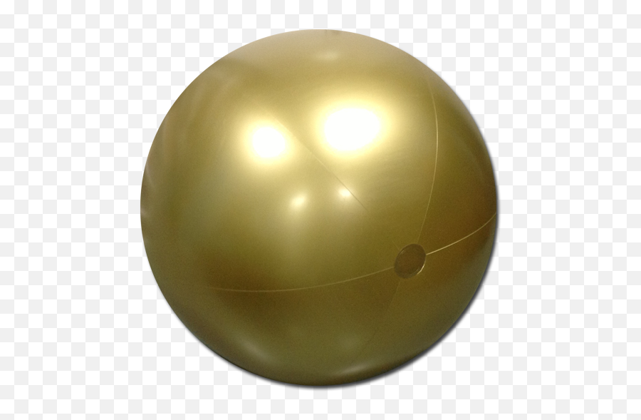 Solid Gold Beach Balls - Volleyball Emoji,Emoji Beach Ball