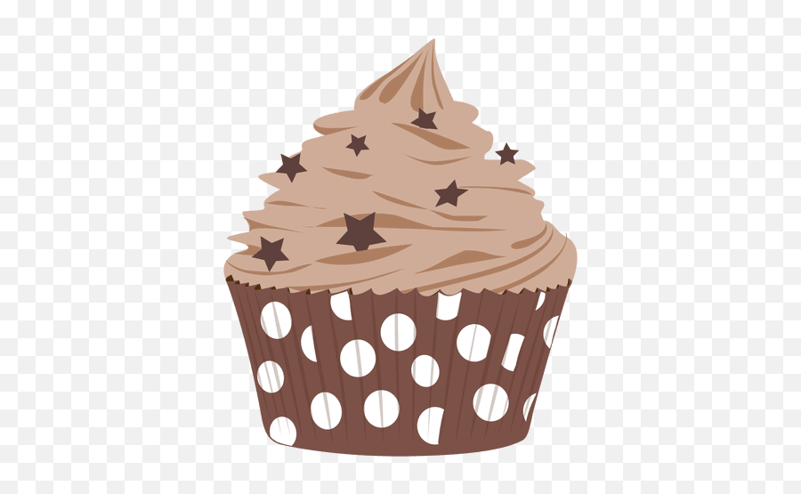 Cupcake Frosting Icing Muffin Chocolate - Chocolate Cupcake Vector Png Emoji,Muffin Emoji