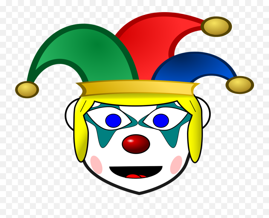 Clown Comic Characters Funny Happy Humor - Clipart Clown Fave Emoji,Celebration Emoji