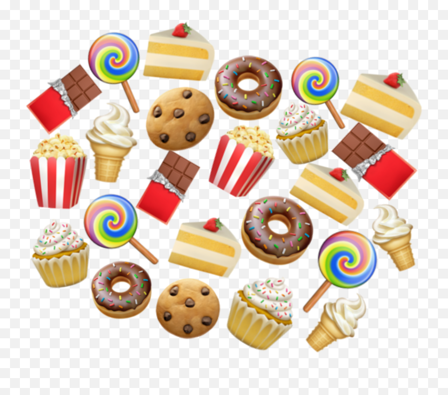 Food Emojifood Emoji Fastfood Freetoedit - Chocolate,Fast Food Emoji