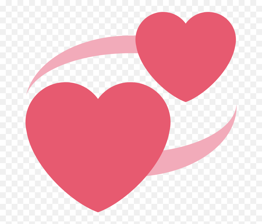 Twemoji 1f49e - Two Hearts Emoji Twitter,Simbolos Emojis