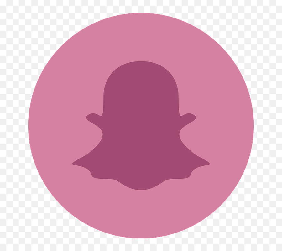 Snapchat Social Media - Snapchat Logo White Png Circle Emoji,Snapchat Chat Emojis
