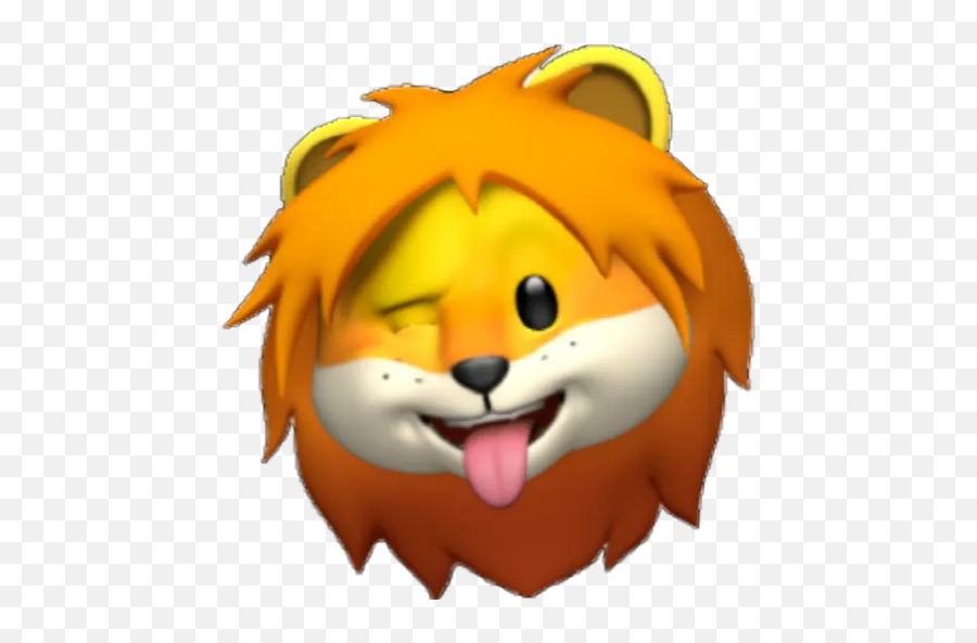 Leon Memoji - Lion Emoji Iphone,Memoji