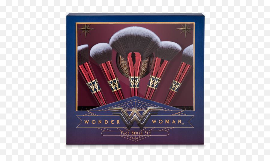 Here She Is U2014 The Entire Wonder Woman Collection By Luxie - Wonder Woman Brush Emoji,Wonder Woman Emoji