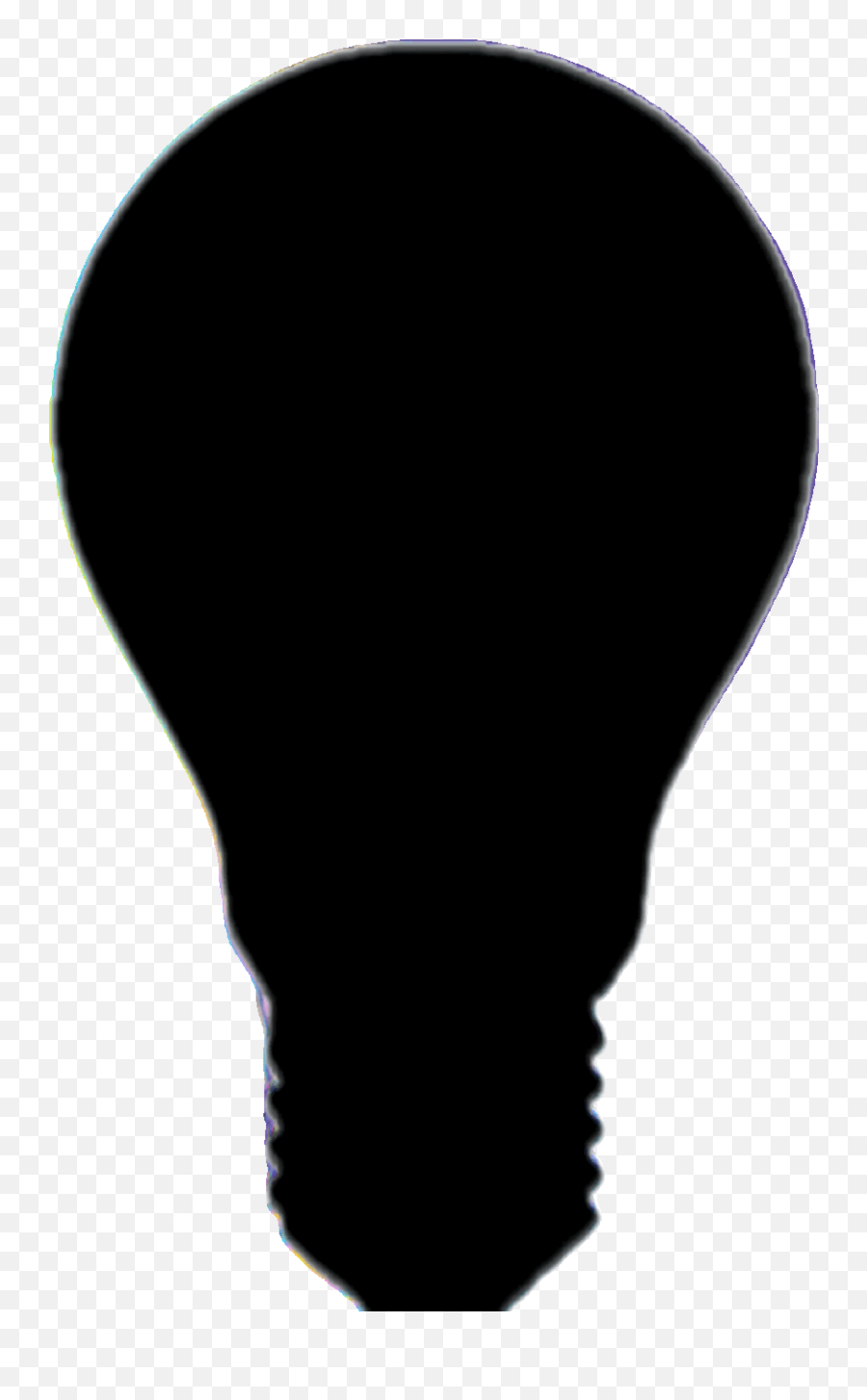Gif Light Lamp Lightbulb Aesthetic Color Dream Emoji - Silhouette,Lamp Emoji
