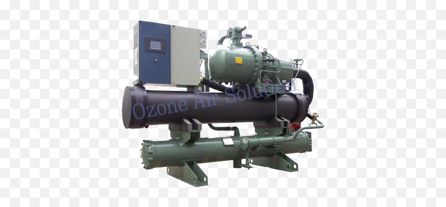 Water Cooled Screw Chillers U2013 Ozone Air Solution - Chiller Emoji,Screw Emoji