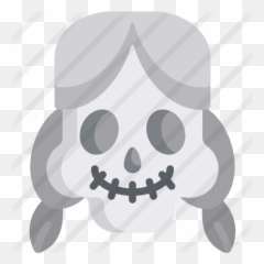 Skull - Cartoon Emoji,Skull Emoticon