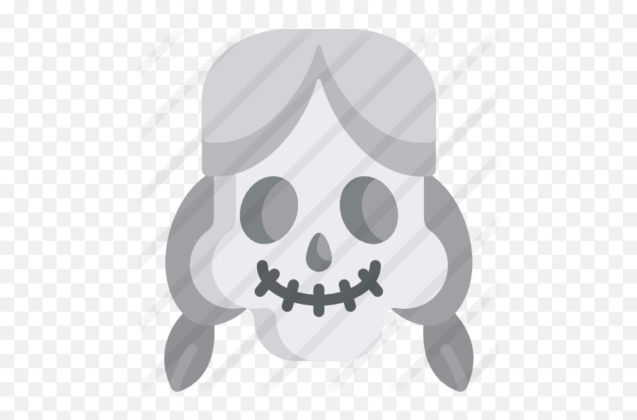 Skull - Cartoon Emoji,Skull Emoticon