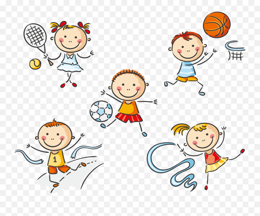 Emotions Clipart Clip Art Kid Emotions - Cute Physical Education Clipart Emoji,Cute Emotions