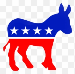 Clipart Democratic Donkey Transparent - Party Usa Logo Emoji