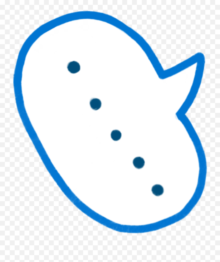Speechbubble Bubble Emoji Sticker - Dot,Speech Bubble Emoji