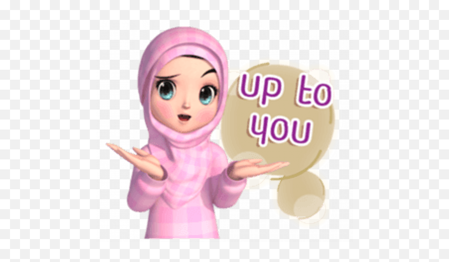 Meet Sweet Girl Amarena 3d Muslim Hijab - Happy Emoji,Hijab Emoji