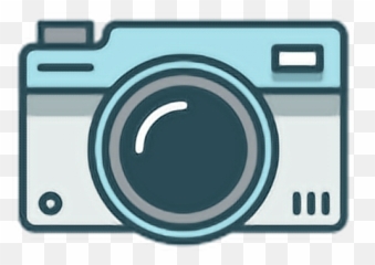 Camera Freetoedit Photography Photo Tumblr Sticker Stic - Transparent Icon Blue Camera Emoji,Emoji Camera