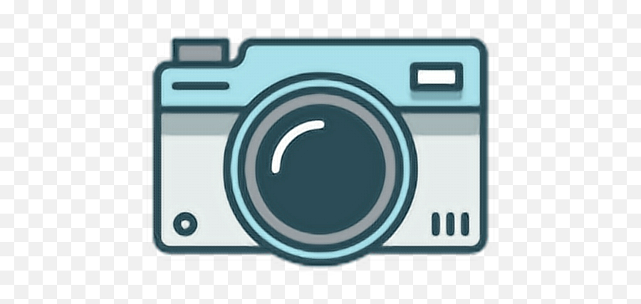 Camera Freetoedit Photography Photo Tumblr Sticker Stic - Transparent Icon Blue Camera Emoji,Emoji Camera