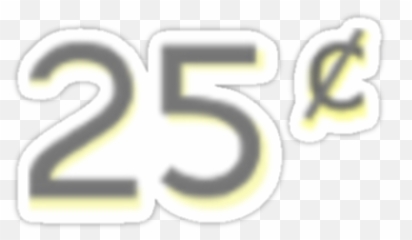 Free 25 Cents Cliparts Download Art - Dot Emoji