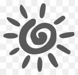 Decorative Sun Free Svg Cutting File - Sunshine Blessing Emoji