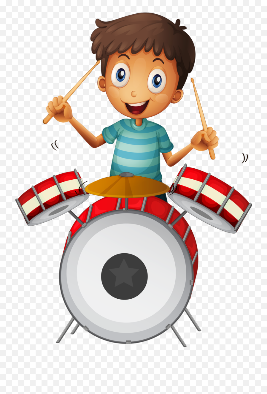 Boy Drumming Clipart Transparent - Little Drummer Clipart Emoji,Drummer Emoji