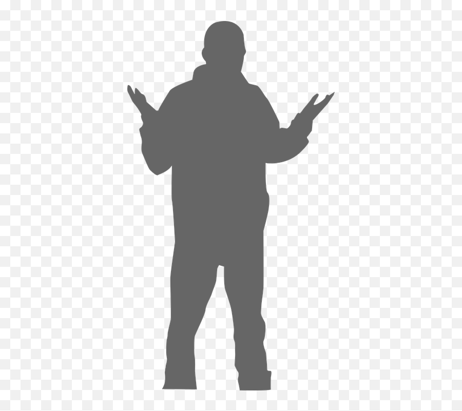 Rapper Rap Man - Rapper Silhouette Png Emoji,Android Gun Emoji
