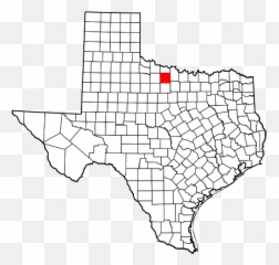 Map Of Texas Highlighting Archer County - Tarrant On Emoji
