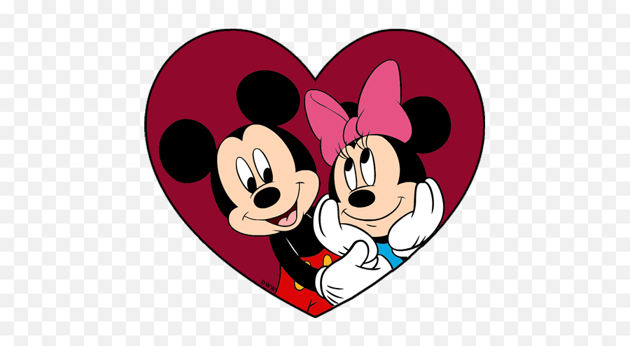 Valentines Day Disney Valentine Clipart - Mickey Mouse Emoji,Valentine Day Emoji
