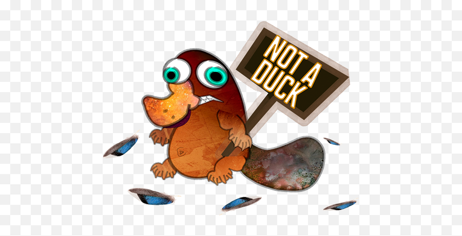 Not Beaver Not Duck - Illustration Emoji,Duck Emojis