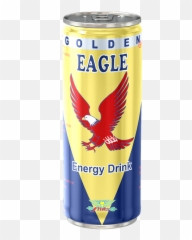 Golden Eagle Energy Drink Can Aluminium - Png Emoji