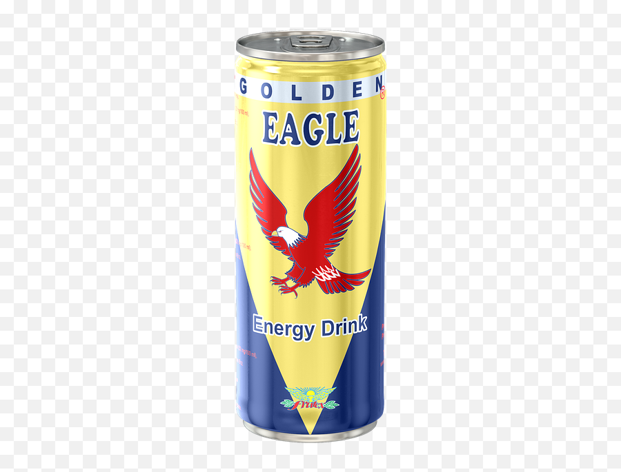 Golden Eagle Energy Drink Can Aluminium - Golden Eagle Drink Png Emoji,Soft Drink Emoji