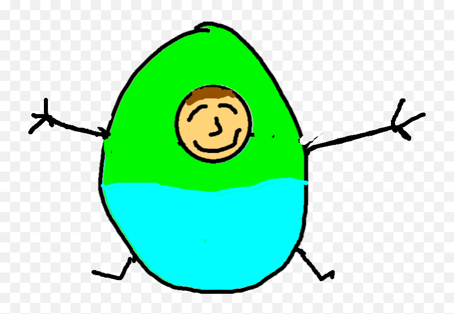 Easter Egg D - Cartoon Emoji,Easter Emoticon