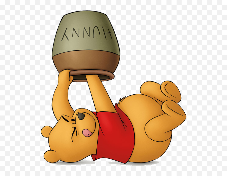 Pooh Honey Jar Clipart - Winnie The Pooh Honeypot Emoji,Honey Pot Emoji
