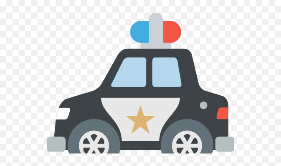 Police Clipart Emoji - Clipart Police Car Vector,Emoji Police