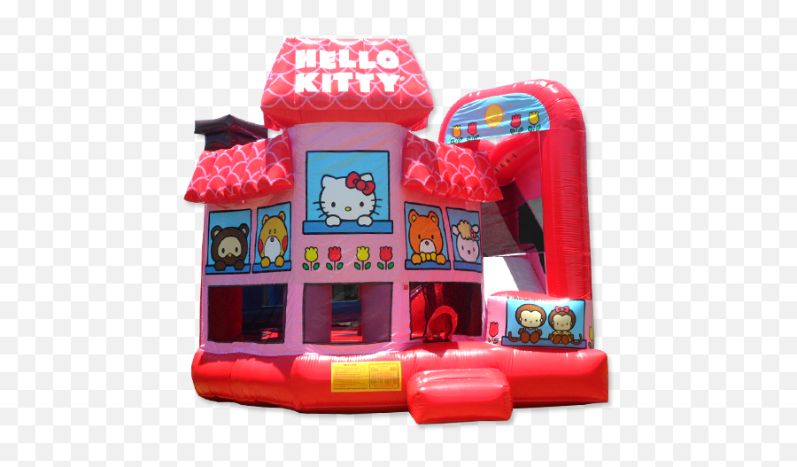 Bounce House And Water Slide Rentals Tents Plus More In - Hello Kitty Emoji,Emoji Jumpers