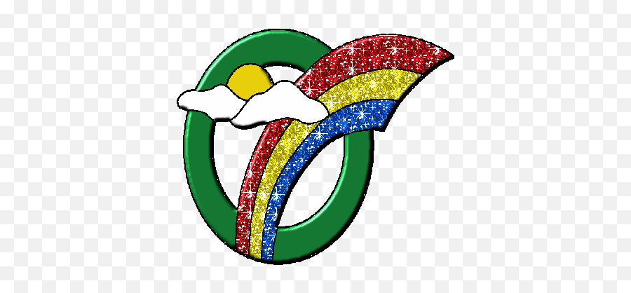 Rainbow Graphic Picgifscom - Clip Art Emoji,Rainbow Emoticons