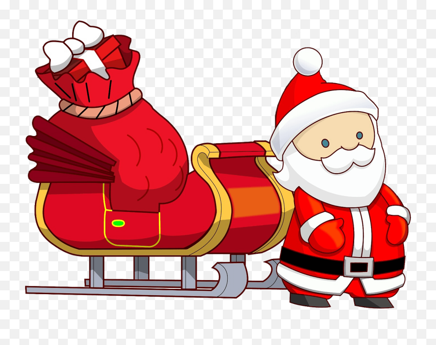 Sleigh Clipart - Wita Boego Narodzenia Zyczenia Swiateczne Emoji,Sleigh Emoji