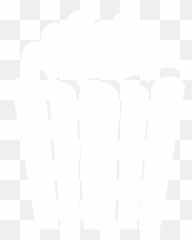 White Popcorn Icon - Movie Png Emoji