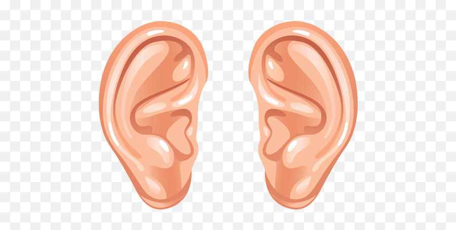 Free Ear Transparent Background - Ears Clip Art Emoji,Left Ear Emoji