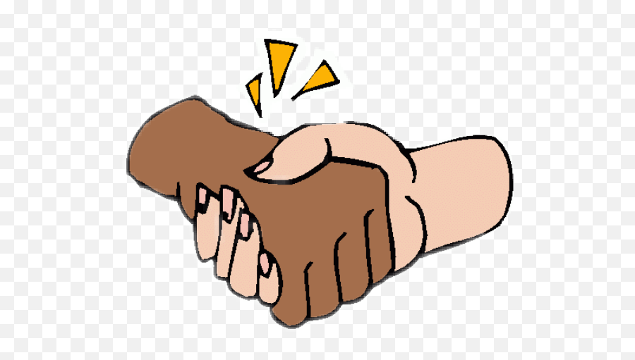 Handshake Greeting Office Work Sticker By Janet - Shaking Hands Clipart Gif Emoji,Hand Shake Emoji