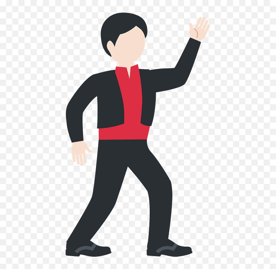Man Dancing Emoji Clipart Free Download Transparent Png - Human Skin Color,Collar Emoji