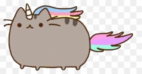 Pusheen Sticker - Pusheen Cat Unicorn Png Emoji,Pusheen The Cat Emoji