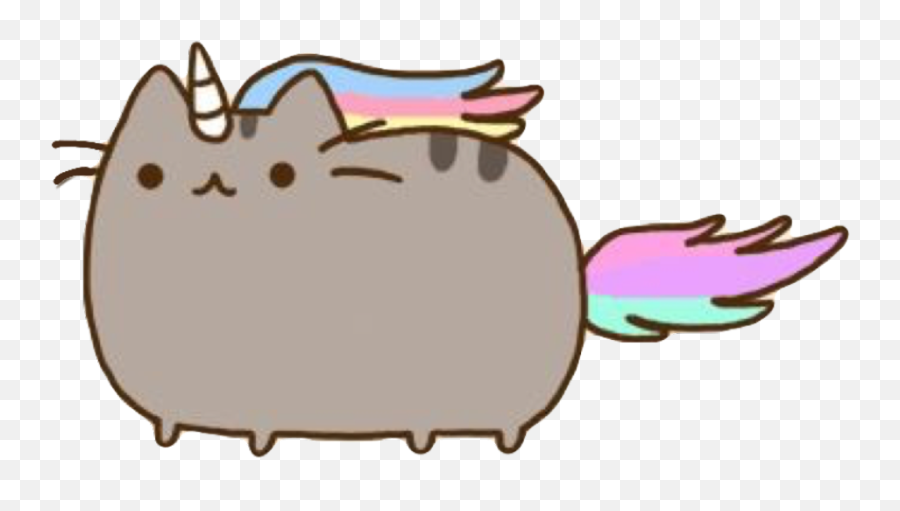 Pusheen Sticker - Pusheen Cat Unicorn Png Emoji,Pusheen The Cat Emoji