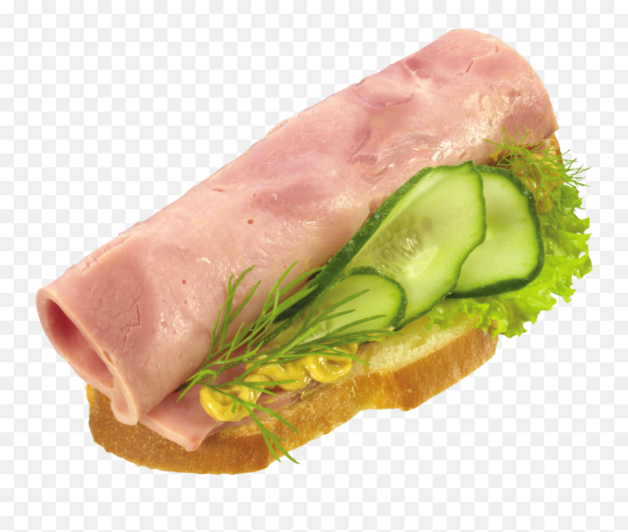 Ham Png - Cold Sandwich Png Emoji,Turkey Leg Emoji